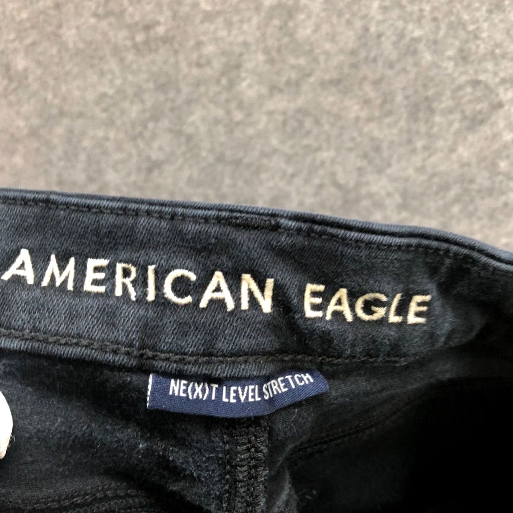American Eagle Outfitters VINTAGE: No American Eagle Shirt Denim Shorts Womens 2 Black Stretch Shortie Hi-Rise 2.5in Inseam 5-Pocket Growth? Size 26" / US 2 / IT 38 - 7 Thumbnail