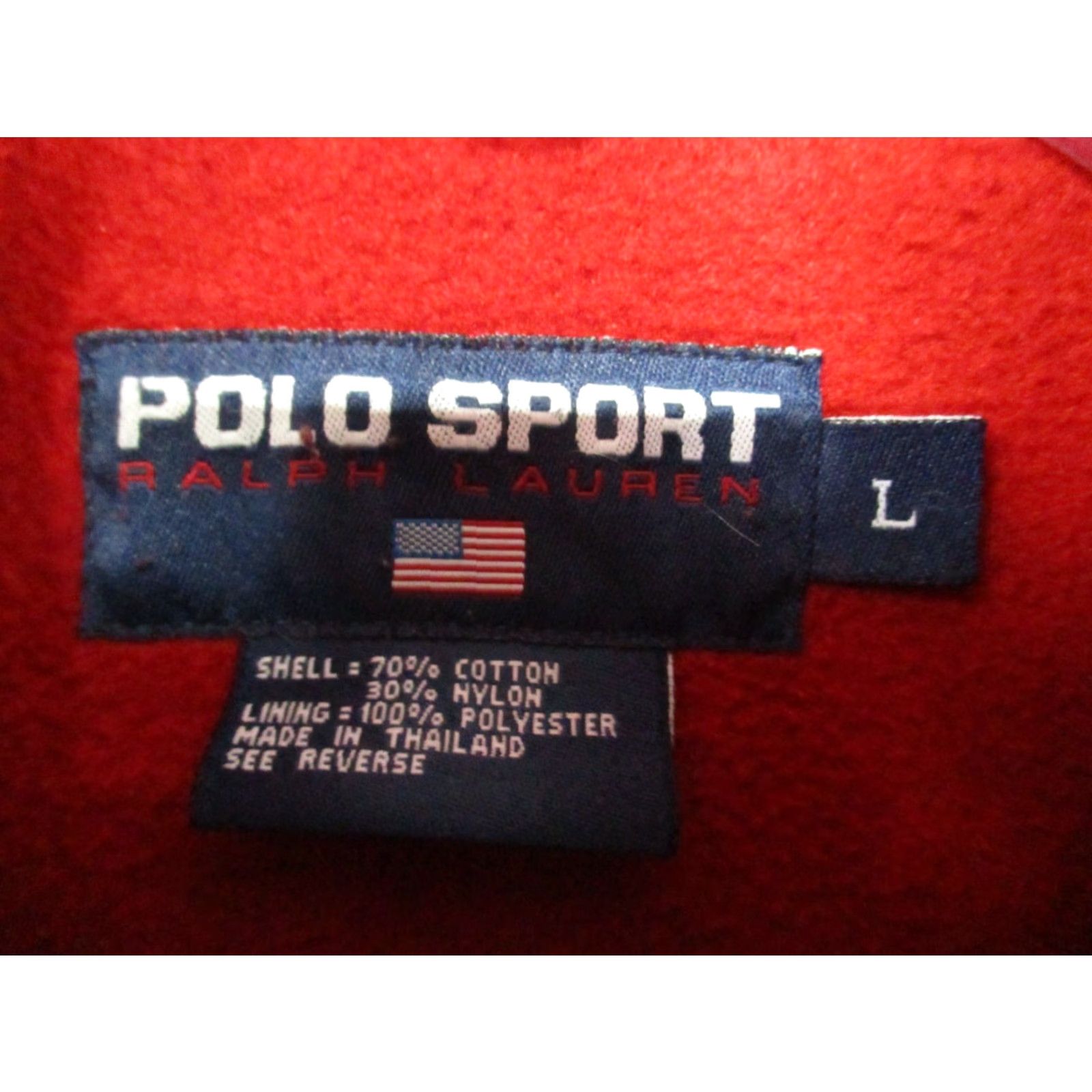 Polo Ralph Lauren VINTAGE Polo Ralph Lauren Hooded Jacket Navy Adult L Blue Polo Ralph Lauren Sporting Goods Jacket Coat Parka 90s Sports Mens Size US L / EU 52-54 / 3 - 7 Thumbnail