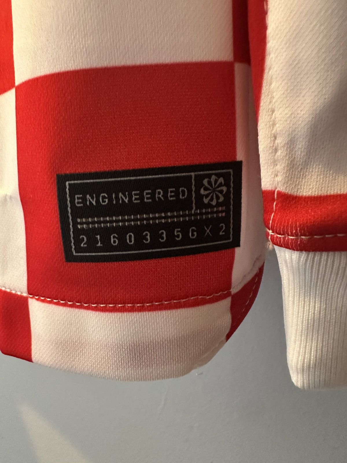 Nike Nike Croatia 2022/23 Home Long Sleeve Jersey Hrvatska Size US S / EU 44-46 / 1 - 3 Thumbnail