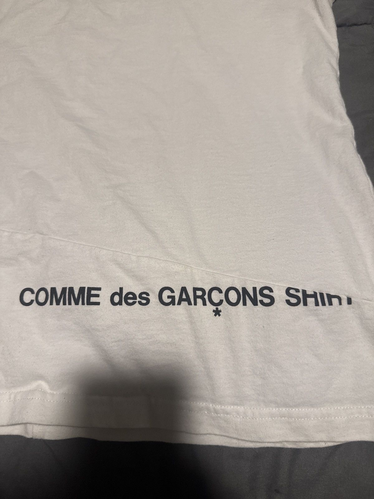 Comme des Garcons SHIRT × Supreme Supreme CDG Split Box Logo Tee Size US S / EU 44-46 / 1 - 3 Thumbnail
