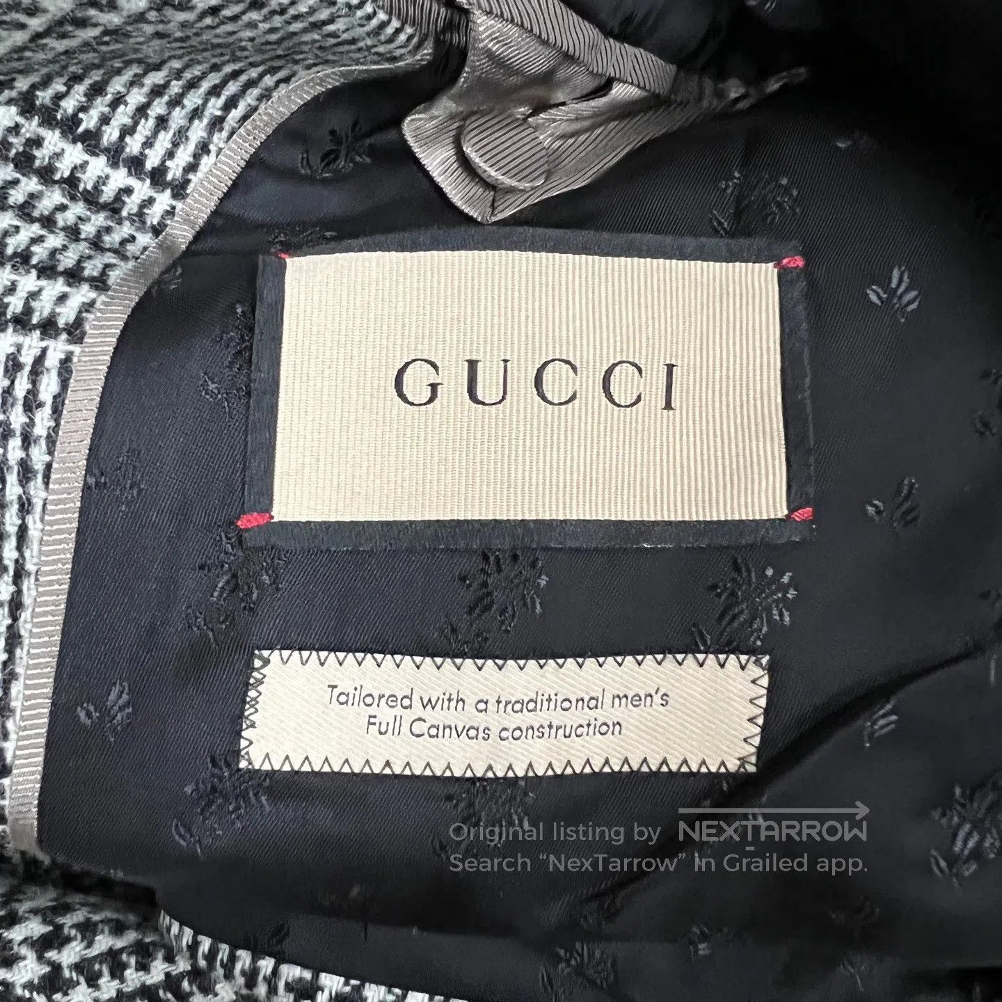 Gucci Guicci Double-breasted button-up Prince-style wool suit| Size L / US 10 / IT 46 - 7 Thumbnail