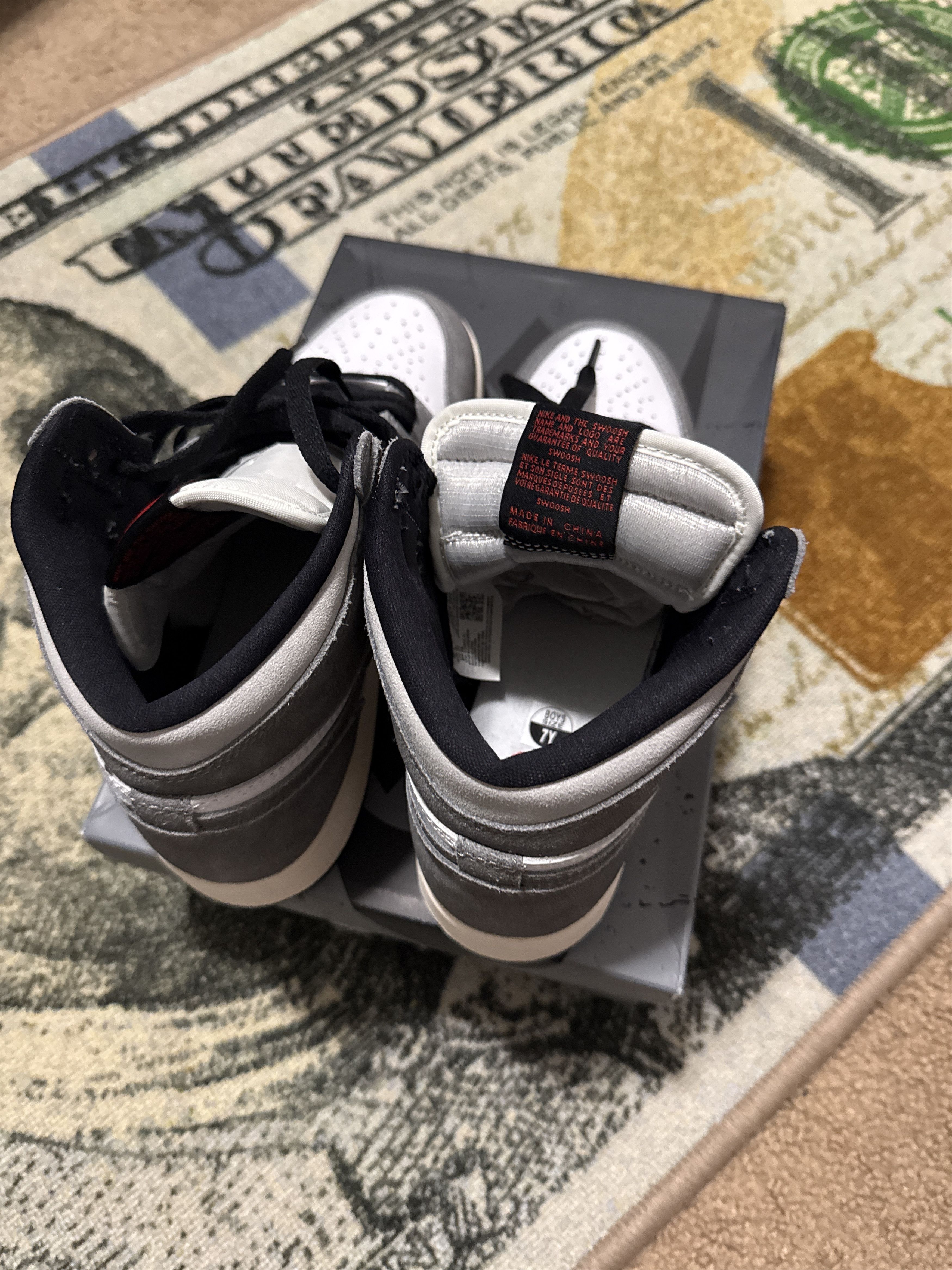 Jordan Brand Jordan 1 washed black Size US 7 / EU 40 - 6 Thumbnail