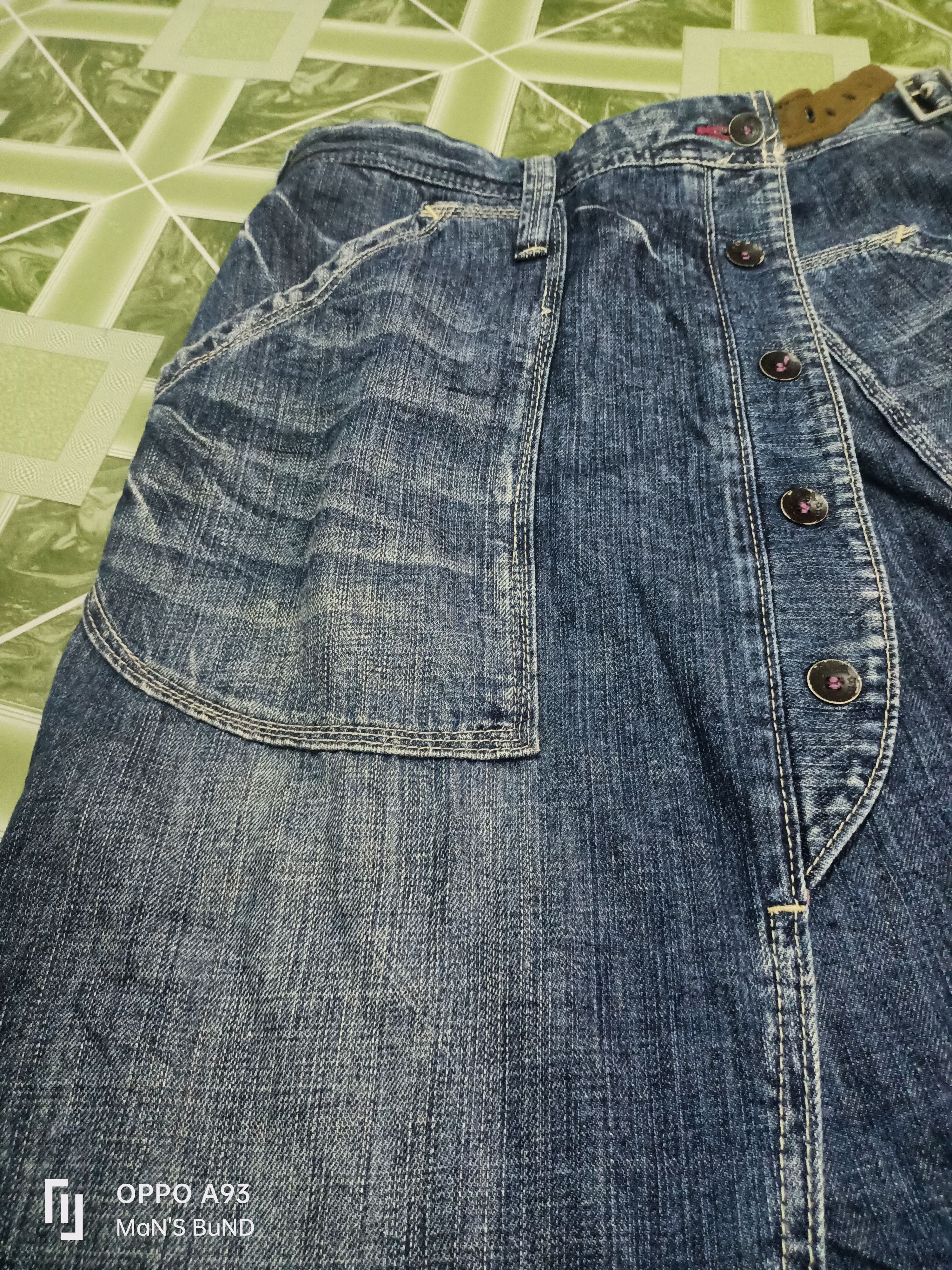 Japanese Brand × Vintage Vintage ANTGAUGE Skirt Denim Size 31" - 3 Thumbnail