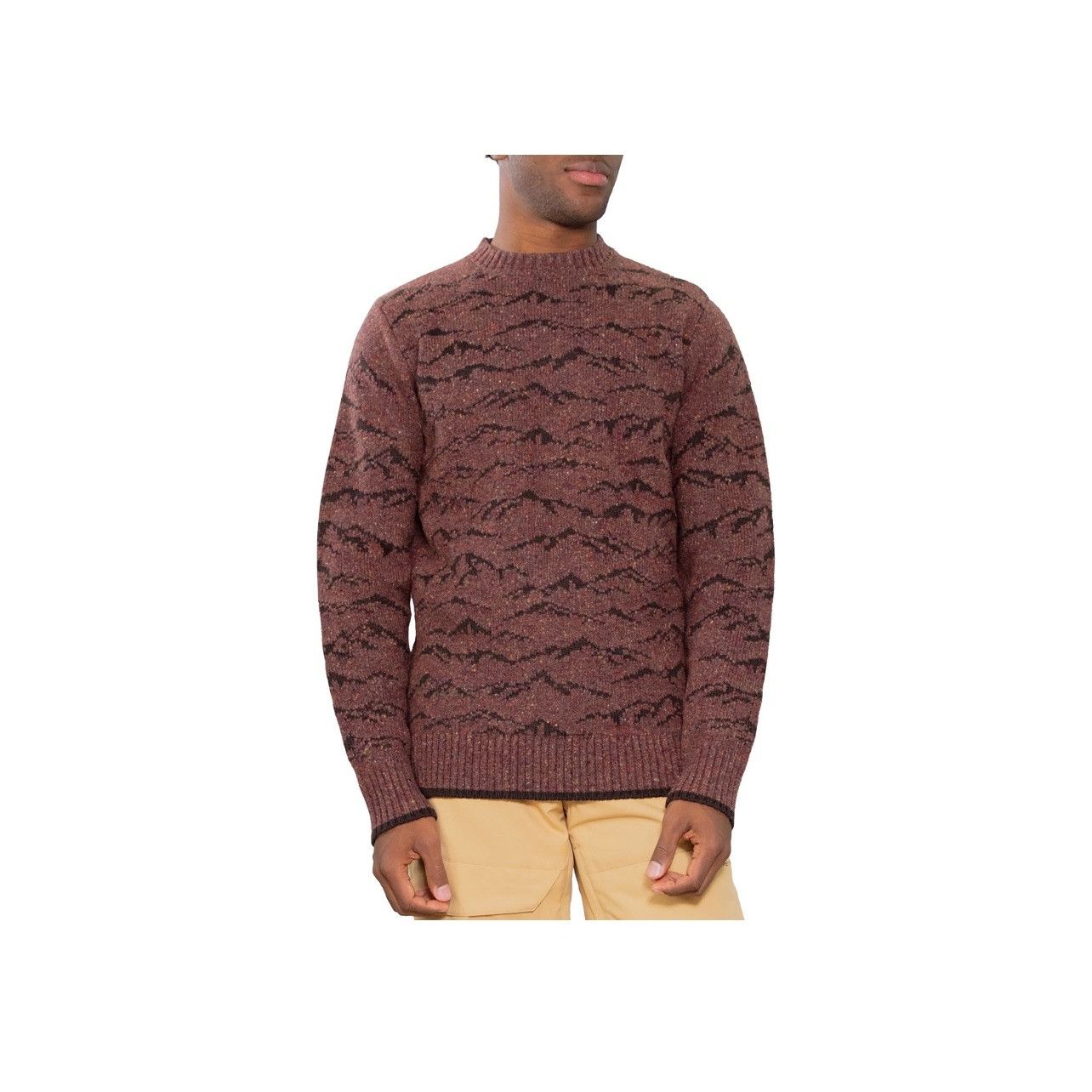 image of Obermeyer The Bells Men's Sweater - Size Xxl - NWT in Brown