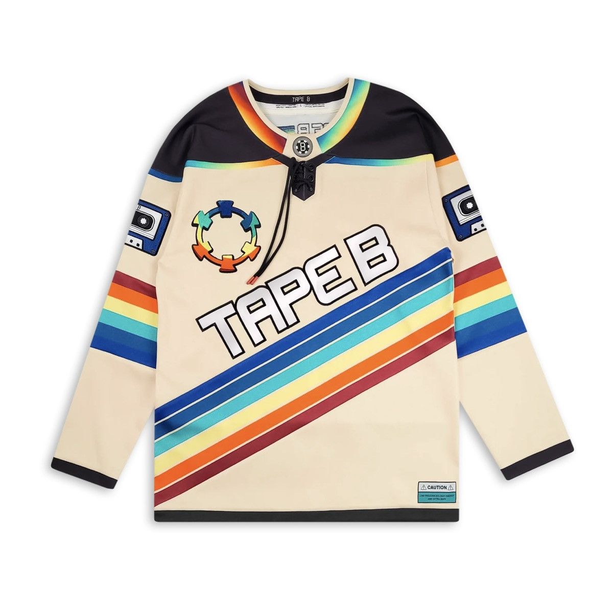 Other TAPE B LOW FREQUENCIES HOCKEY JERSEY *BRAND NEW LARGE* Size US L / EU 52-54 / 3 - 2 Thumbnail