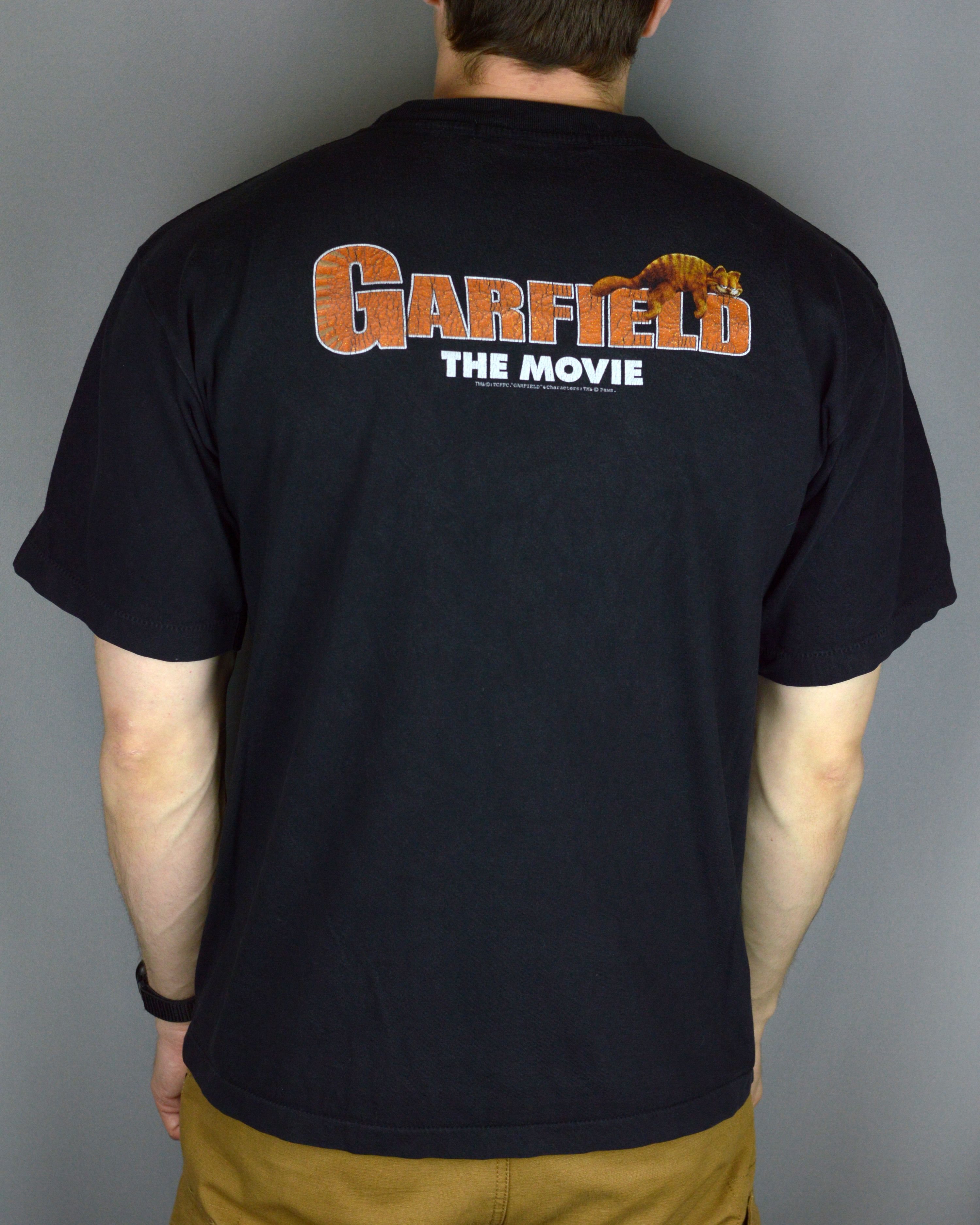 Vintage Vintage Garfield The Movie t shirt Size US L / EU 52-54 / 3 - 2 Thumbnail
