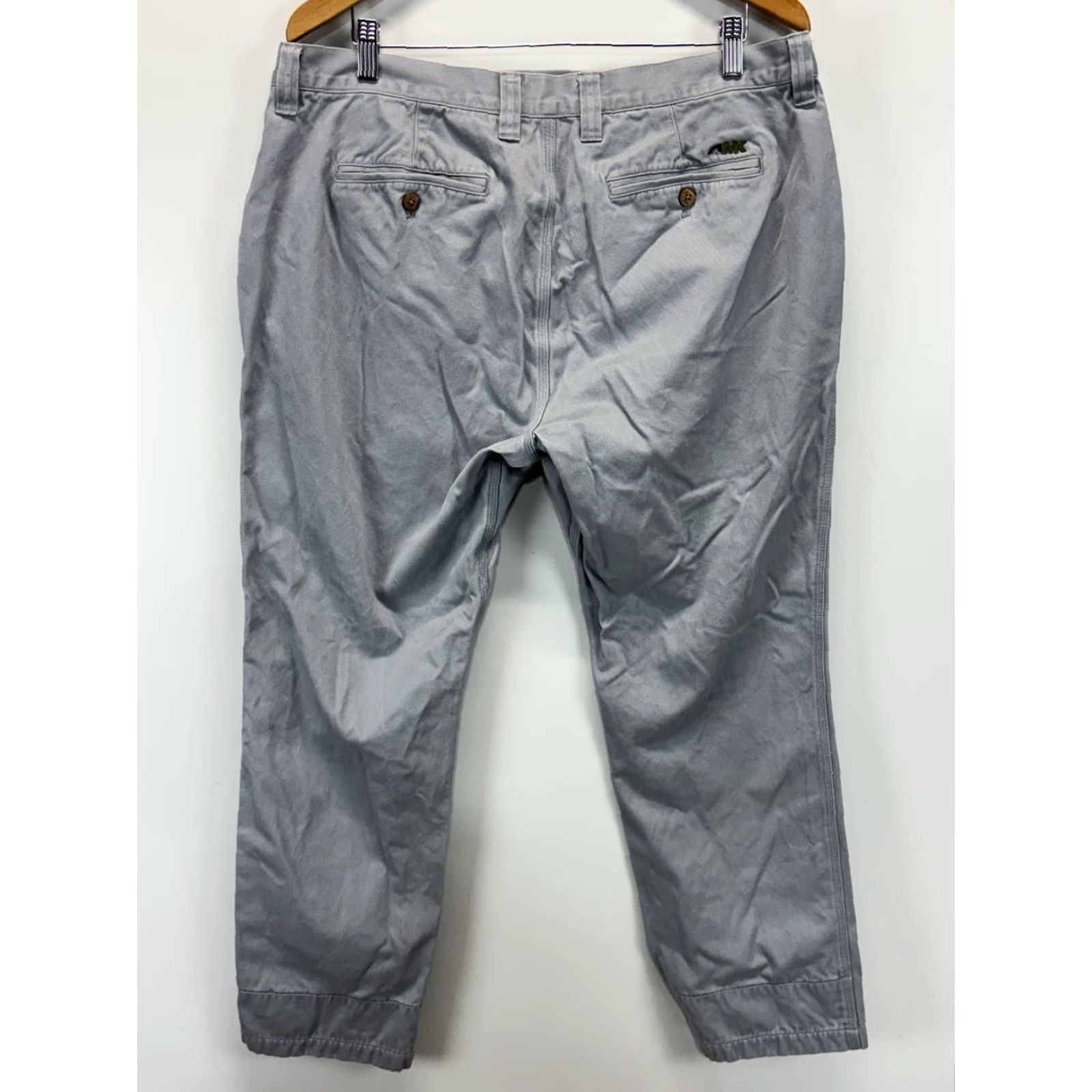 Mountain Khakis MOUNTAIN KHAKIS Slim Fit Casual Pants 38x30 Gray 100% Cotton Canvas Mens Size US 38 / EU 54 - 4 Thumbnail