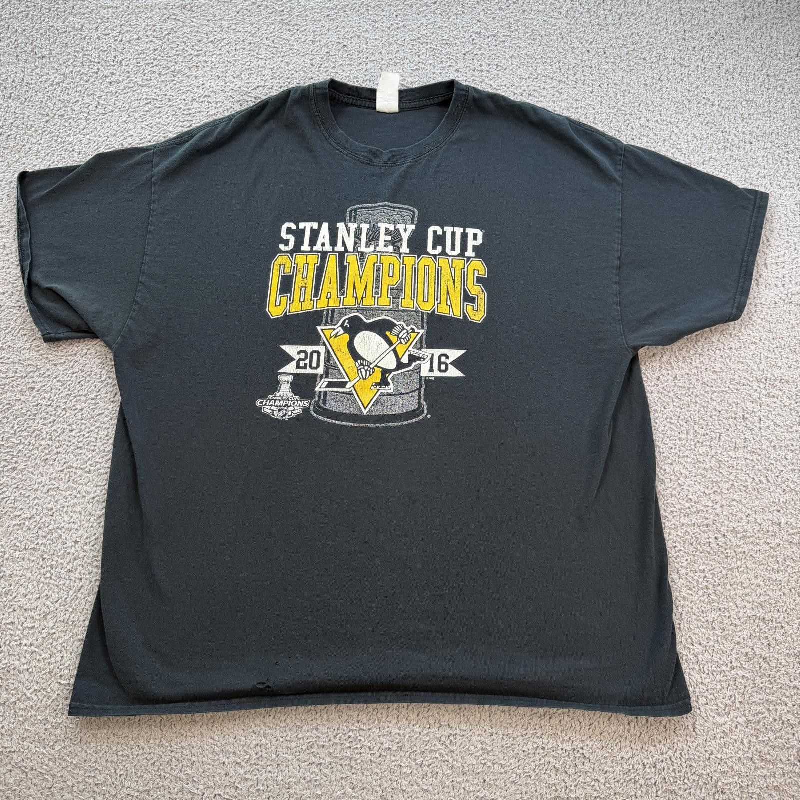 Other Pittsburgh Penguins Stanley Cup Champions 2016 T Shirt Size US XXL / EU 58 / 5 - 1 Thumbnail
