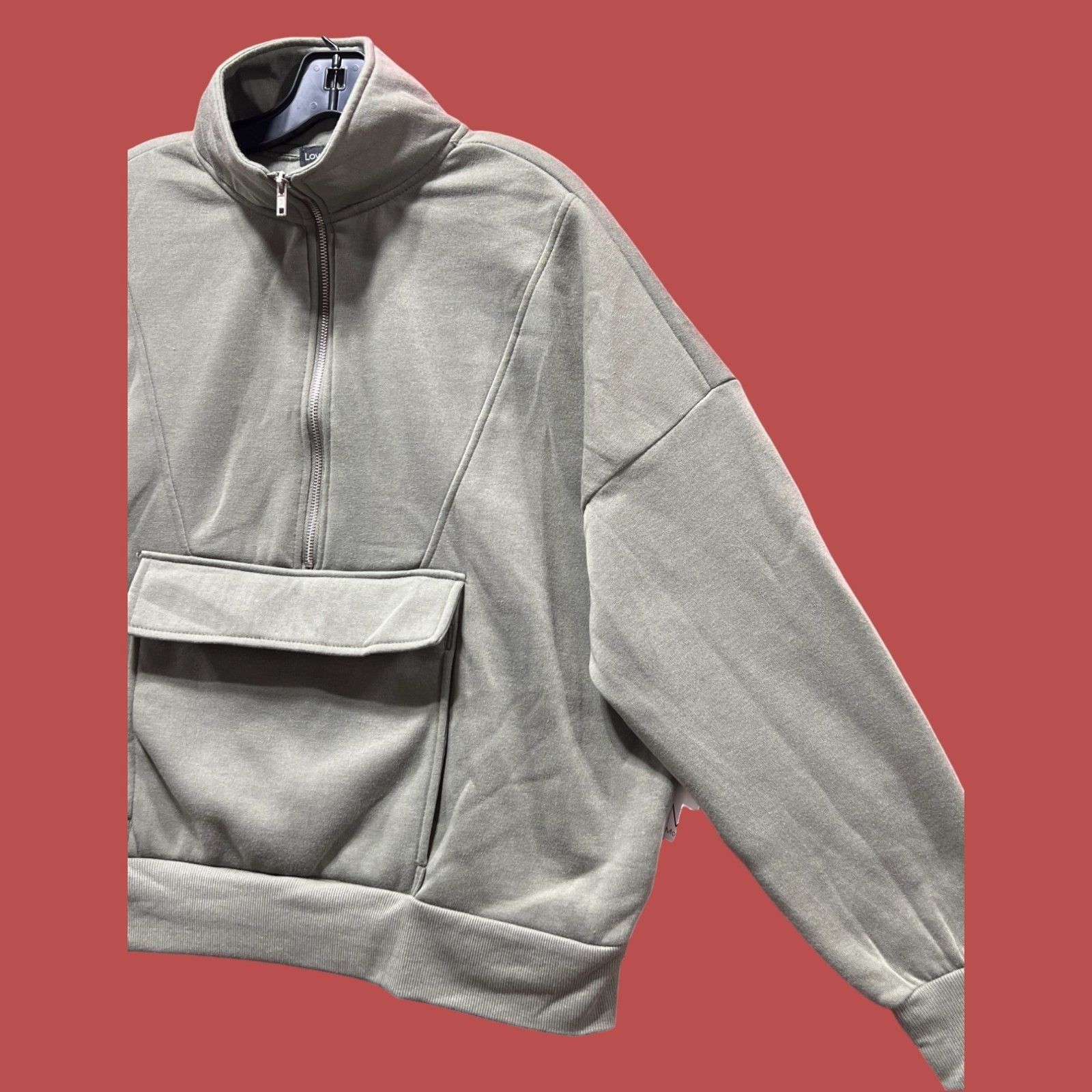 Other Love Mood - Women's Long Sleeve Sweatshirt With Kangaroo Poc Size M / US 6-8 / IT 42-44 - 15 Thumbnail