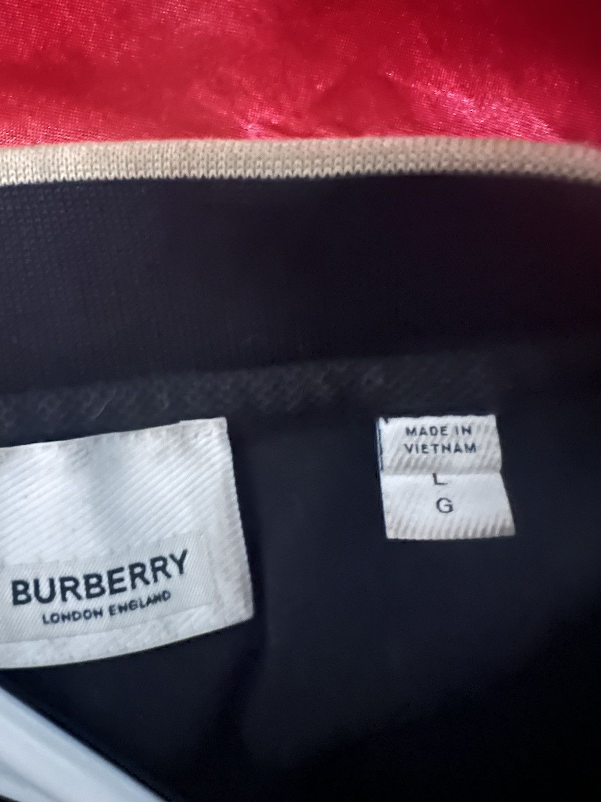 Burberry × Designer Burberry Polo Shirt Size US L / EU 52-54 / 3 - 9 Thumbnail