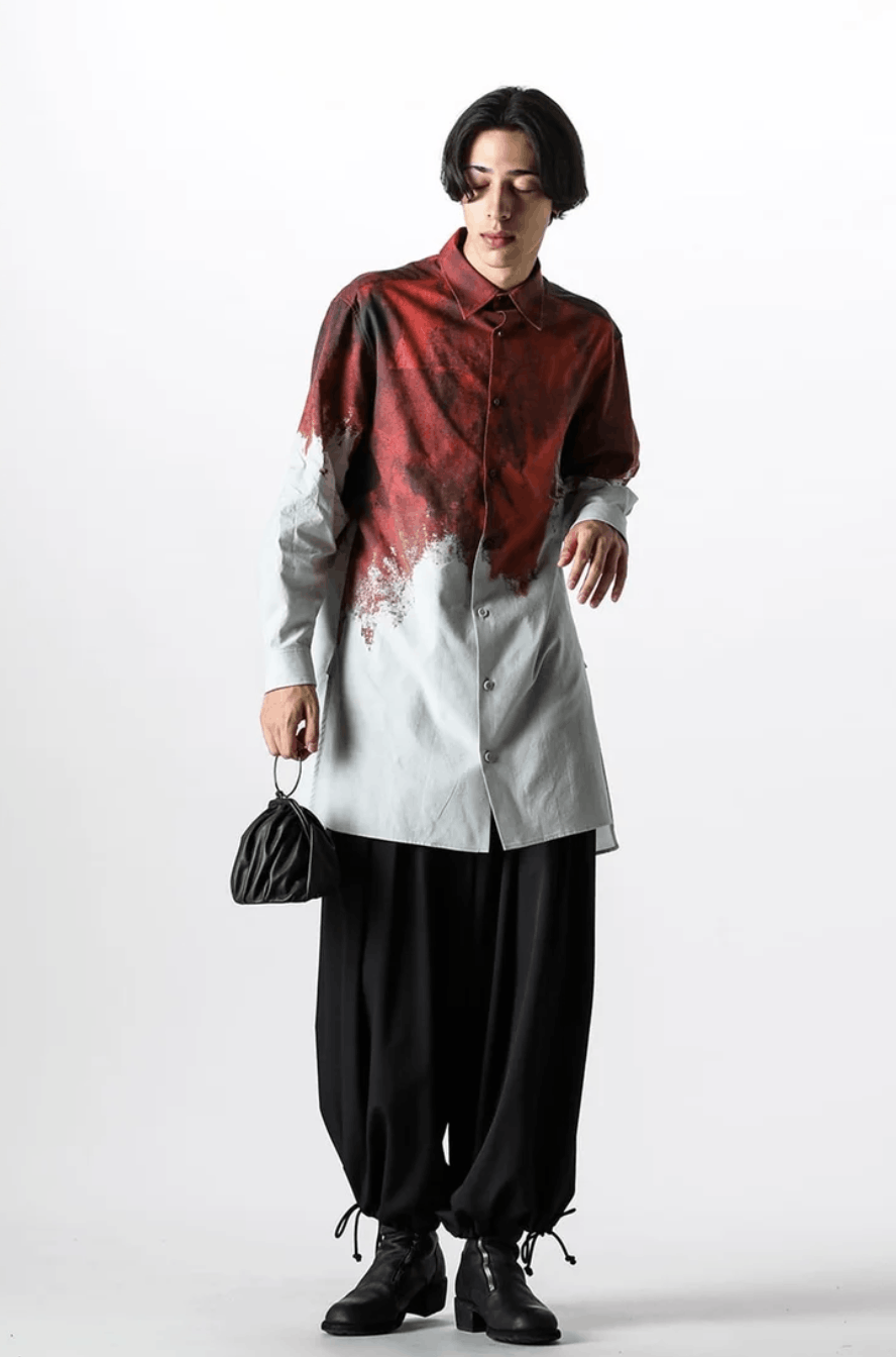 Yohji Yamamoto Yohji Yamamoto Pour Homme - W/Gabardine Class Balloon pants Size US 32 / EU 48 - 6 Thumbnail
