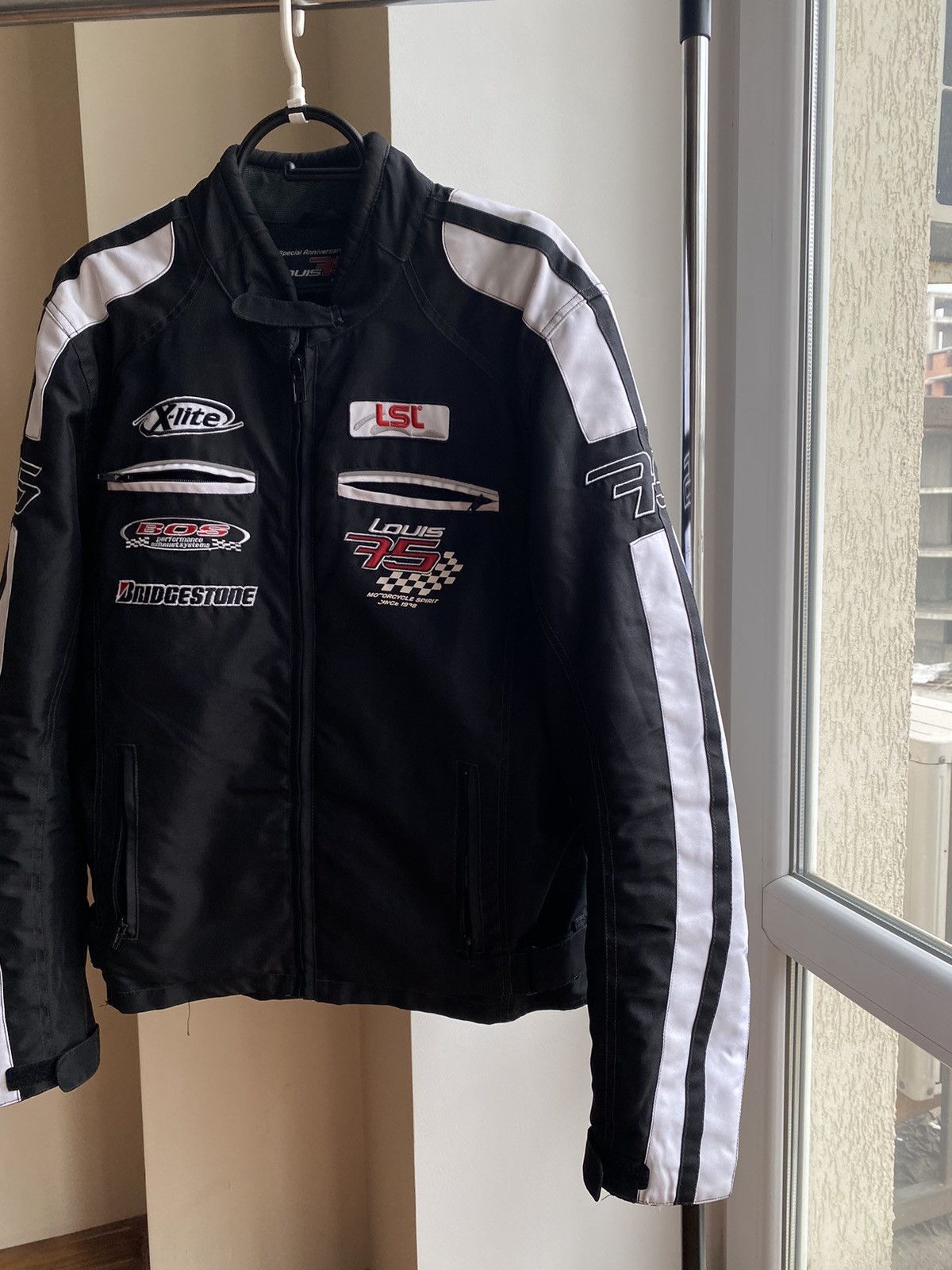 Vintage Vintage Louis 75 X-lite Bridgestone Racing Moto Jacket Size US L / EU 52-54 / 3 - 4 Thumbnail