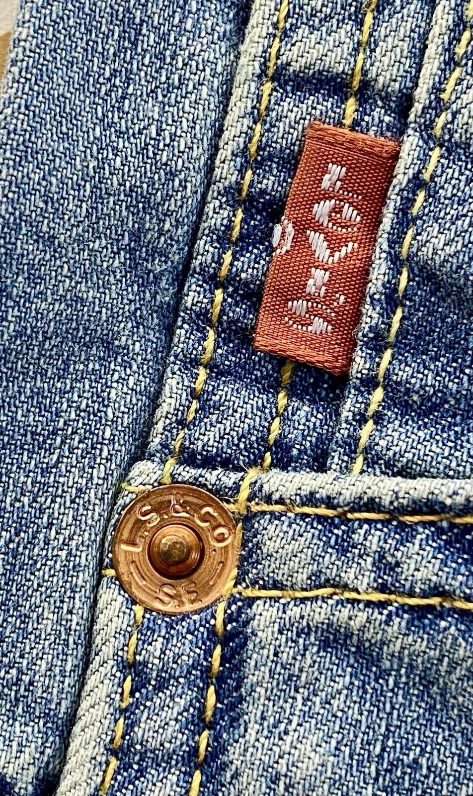 Levi's NWT Levis Red Tab 565 Straight Jeans Low Rise Women 28x34 Size 28" / US 6 / IT 42 - 5 Thumbnail