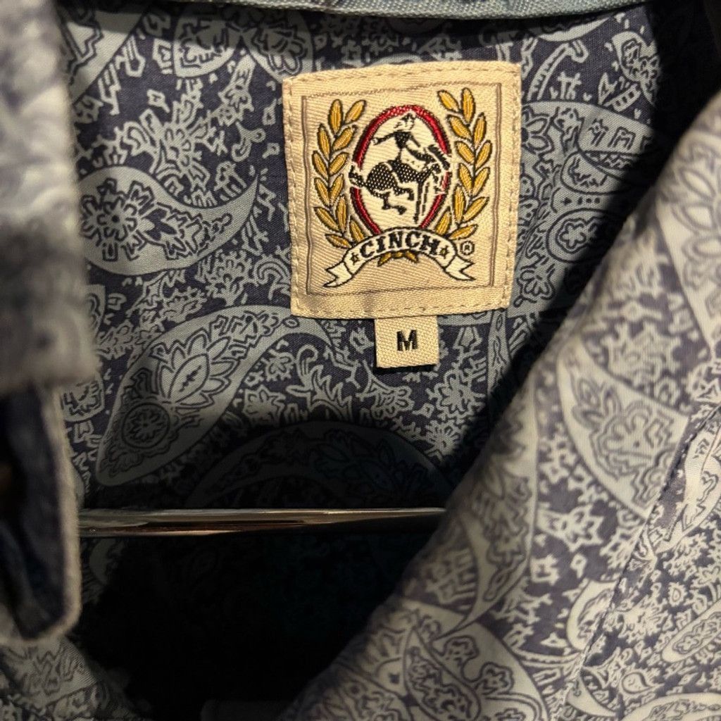 CINCH Men’s Paisley Cinch Shirt Size US M / EU 48-50 / 2 - 2 Thumbnail