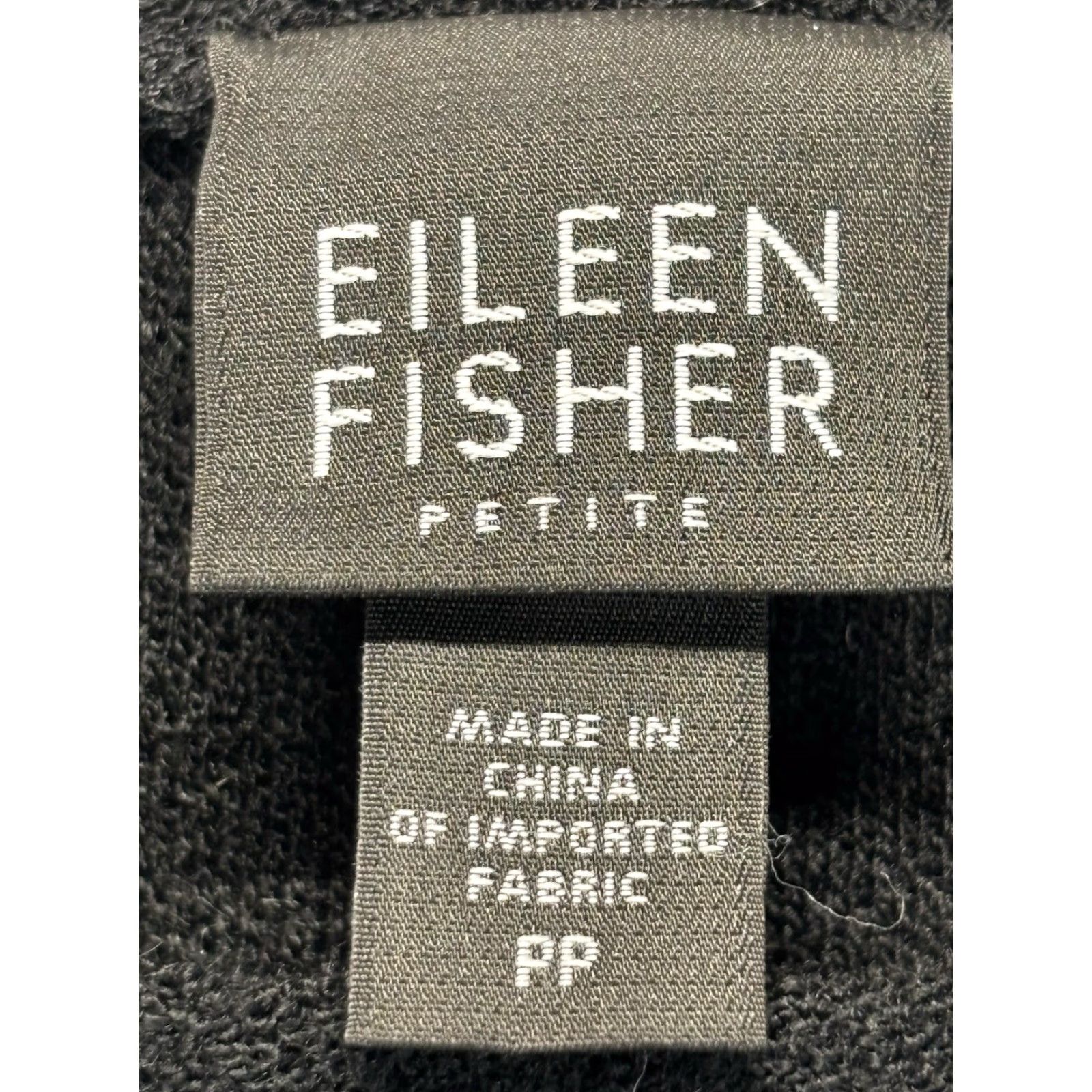Eileen Fisher Eileen Fisher Midi Dress Women’s PP Petite A-Line 100% Wool Black Minimalist Size XXS / US 00 / IT 34 - 4 Thumbnail