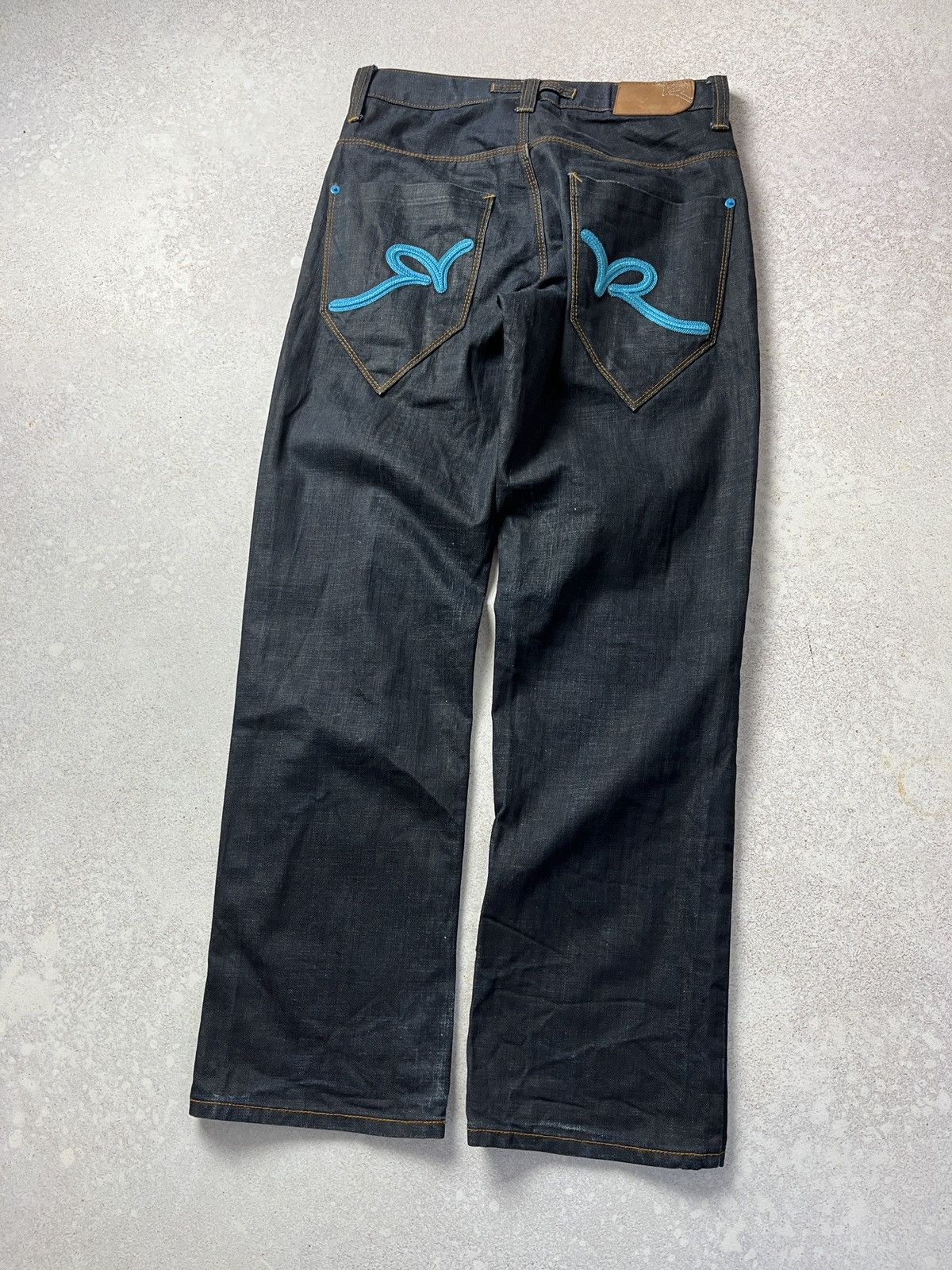 Rocawear Rocawear Big Logo Jeans Mens Baggy Fit Denim Hip Hop Y2K Size US 30 / EU 46 - 1 Thumbnail
