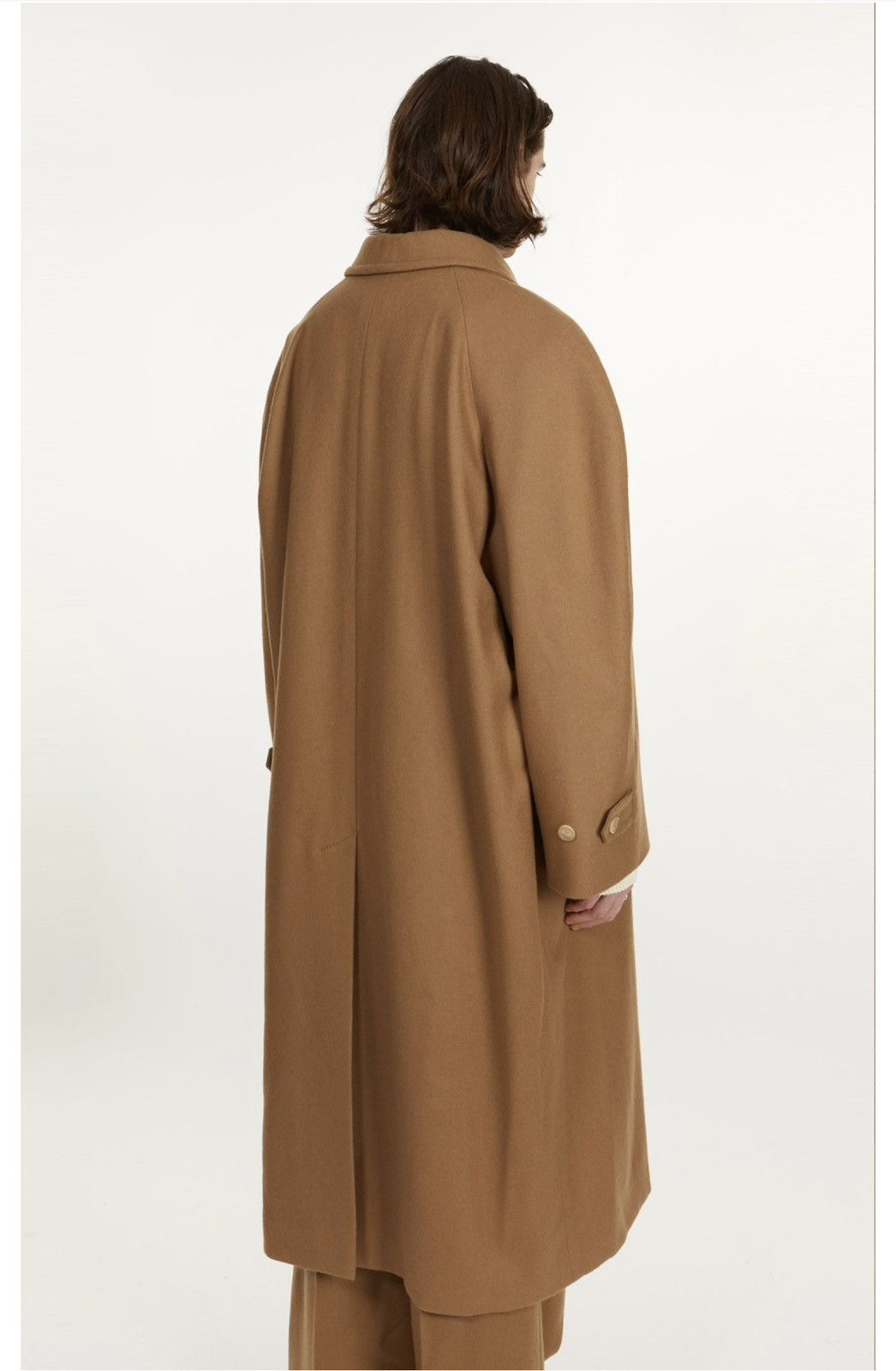 Hed Mayner Hed Mayner Reglan Camel Tan Wool Coat Size US S / EU 44-46 / 1 - 7 Thumbnail
