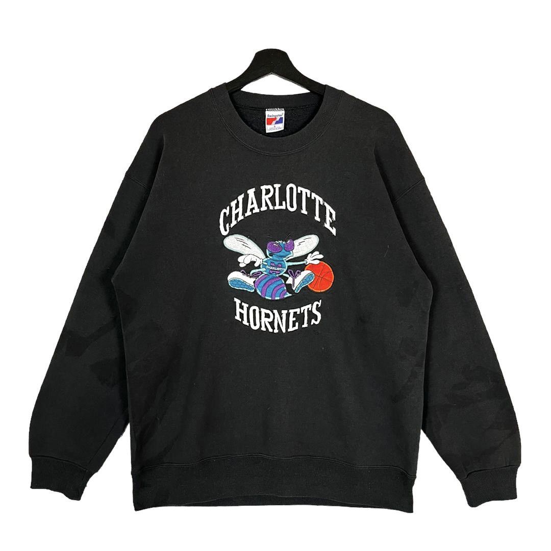 NBA Vintage Swingster Charlotte Hornets NBA Sweatshirt Size M Size US M / EU 48-50 / 2 - 1 Thumbnail