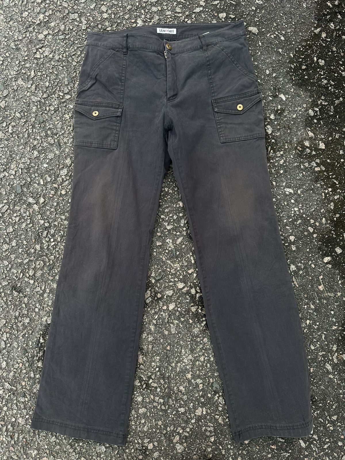 Japanese Brand Bush Pant Boocut Japanese Branded Lemiore Vintage Streetwear Size US 30 / EU 46 - 2 Thumbnail