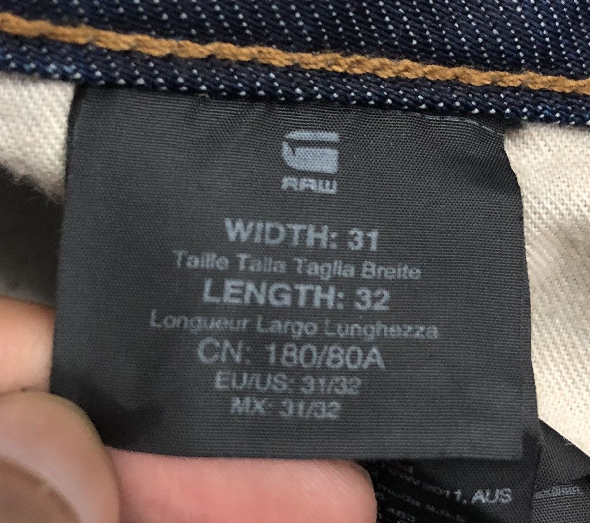 G-Star Vintage G-Star Raw Denim Pants Size US 34 / EU 50 - 17 Thumbnail