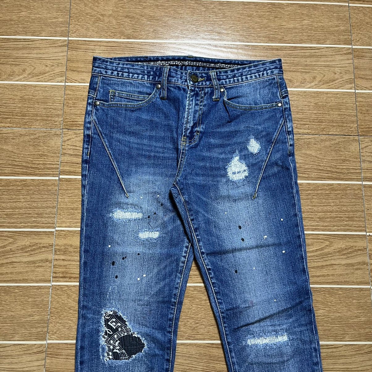 Number (N)ine Archive Number (N)ine Denim Jeans Size US 30 / EU 46 - 2 Thumbnail