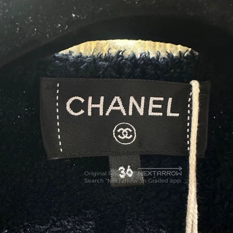 Chanel Chanel 26c lace collar knitted cardigan coat Size XS / US 0-2 / IT 36-38 - 3 Thumbnail