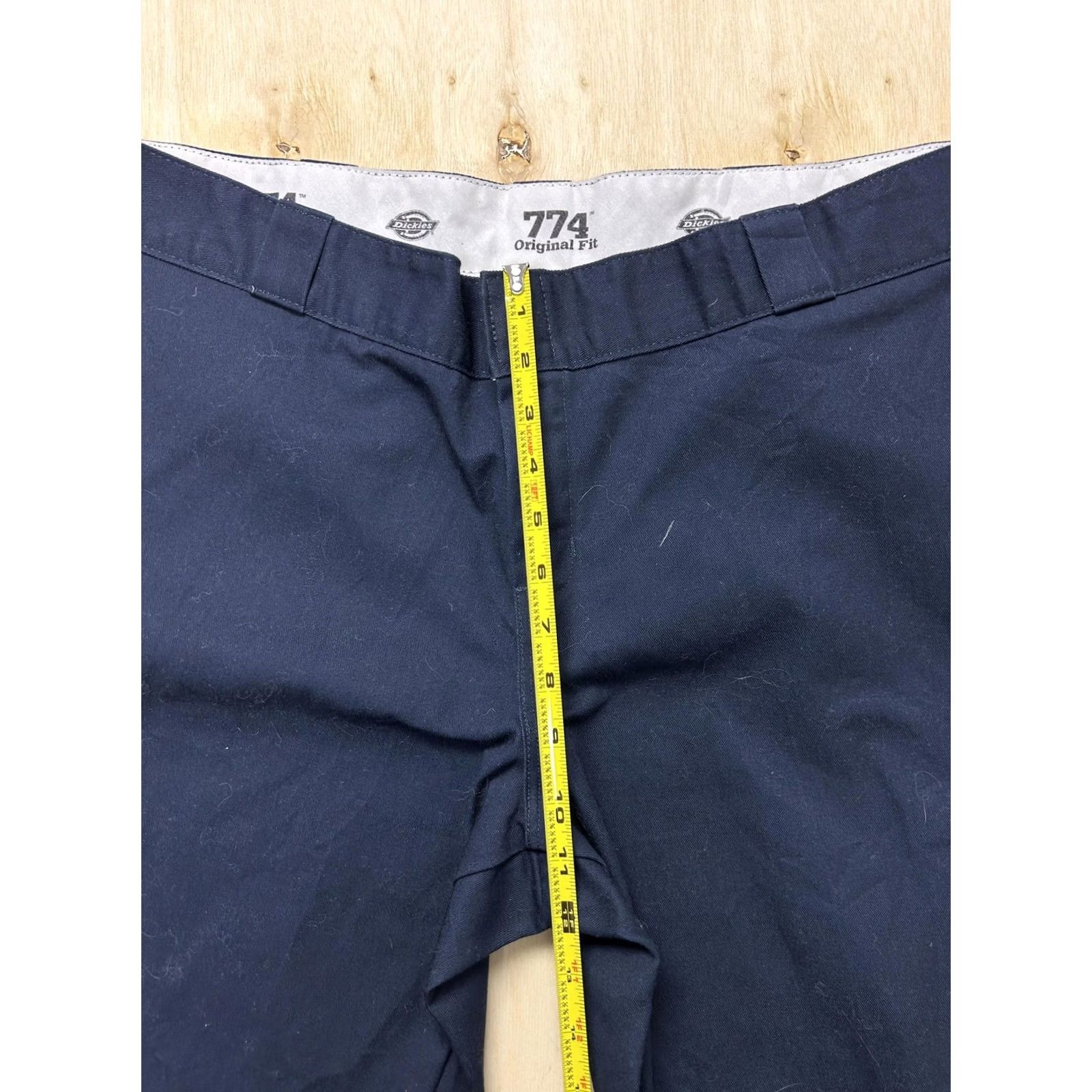 Dickies Dickies Pants Womens 20R Blue Chino Straight Leg Relaxed Fit 774 Original Fit Size 42" / US 20 - 7 Thumbnail