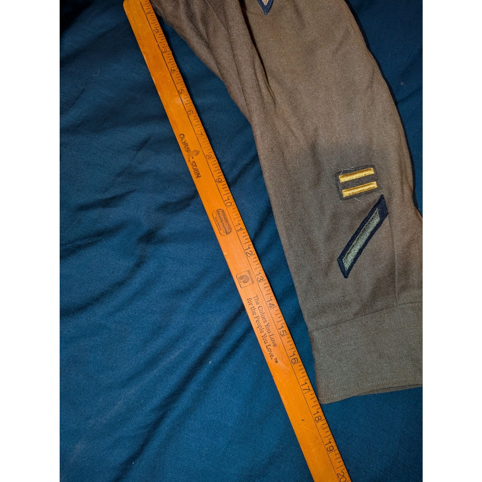 Alpha Industries Vintage WWII WW2 Ike Jacket M1944 Jacket Wool Olive 36R XS Size US XS / EU 42 / 0 - 6 Thumbnail