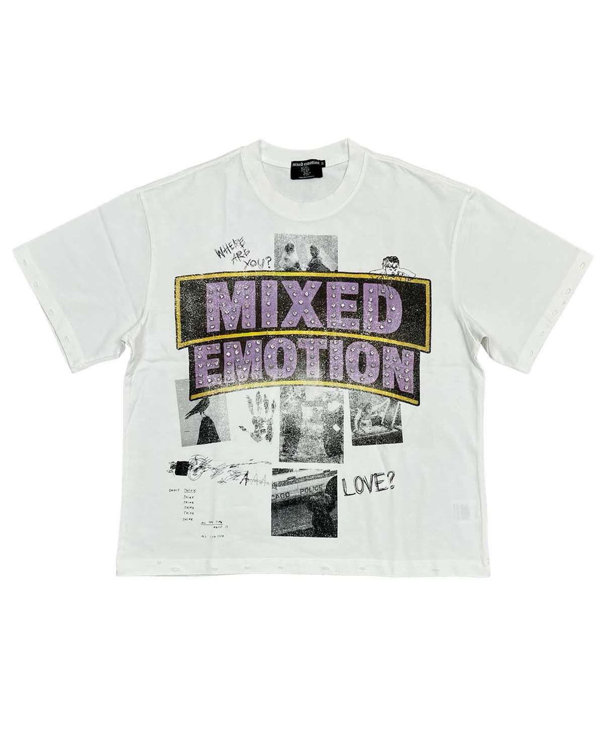 Other Mixed Emotions Lost Identity Tee White Size US XXL / EU 58 / 5 - 1 Thumbnail