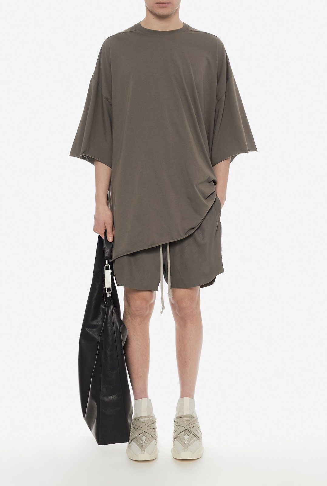 Rick Owens Last Rick Owens Drawstring Leather Boxer Shorts Size US 36 / EU 52 - 4 Thumbnail