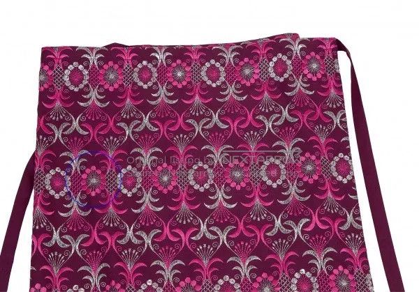 Comme des Garcons Comme Des Garcons size S Pink Embroidered Flower Wrap Skir Size 24" / US 00 / IT 34 - 4 Thumbnail