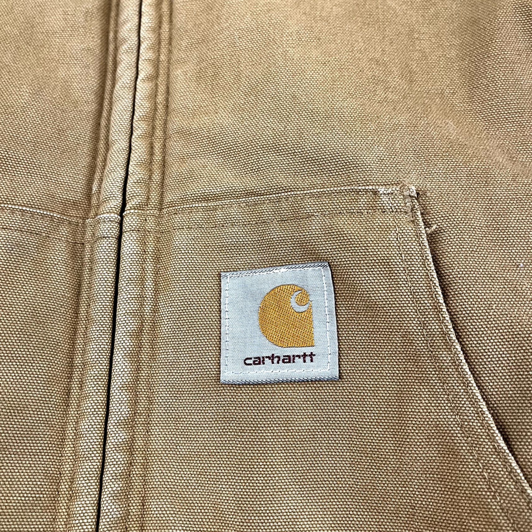 Carhartt CARHARTT Jacket Mens 3XL Brown Workwear Hooded Fleece Lined Zip Mid-Length Outdoor Casual, Classic, Outerwear, Winters Size US XXL / EU 58 / 5 - 2 Thumbnail