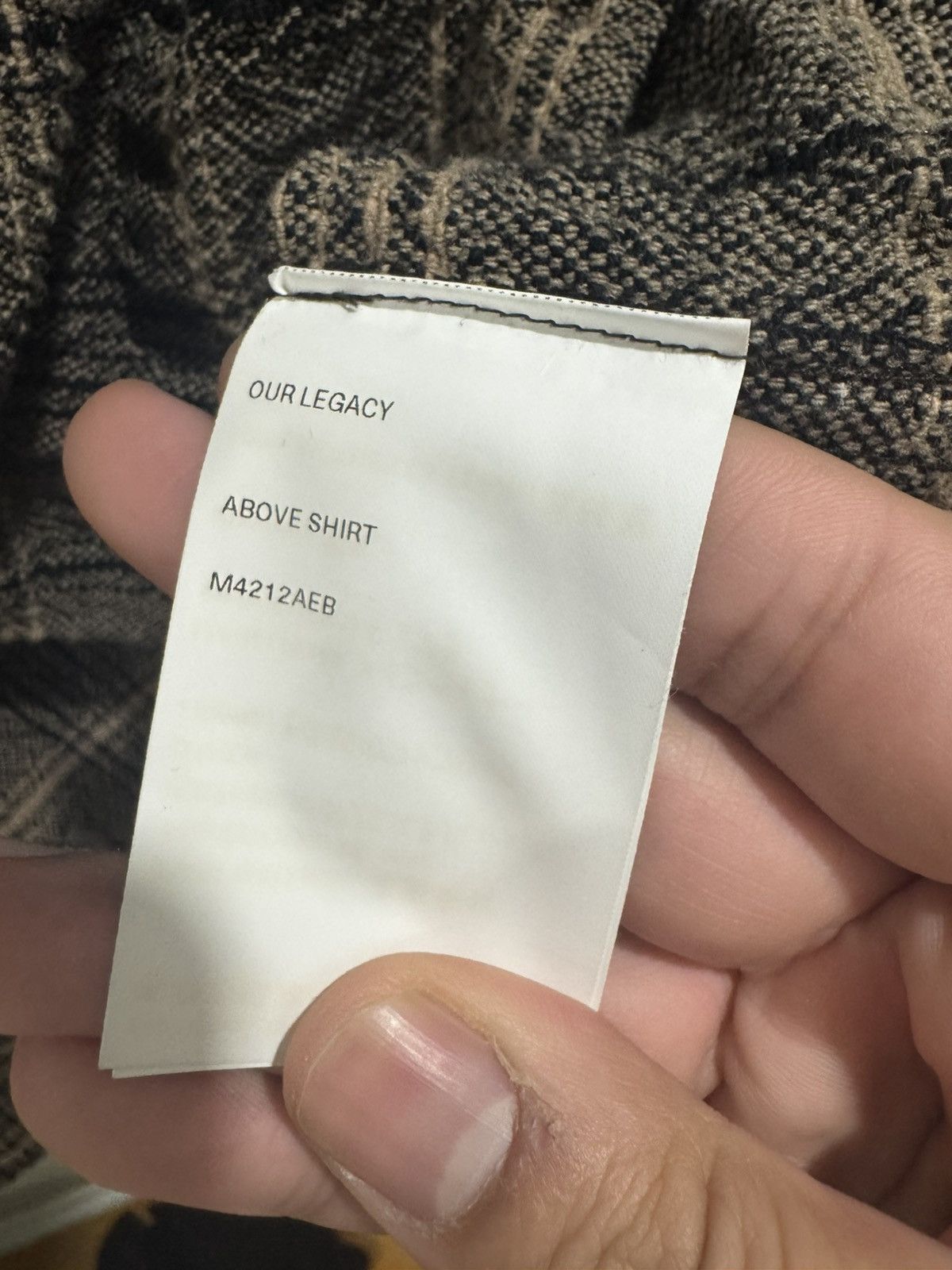 Our Legacy Our Legacy Above Overshirt Size US L / EU 52-54 / 3 - 3 Thumbnail