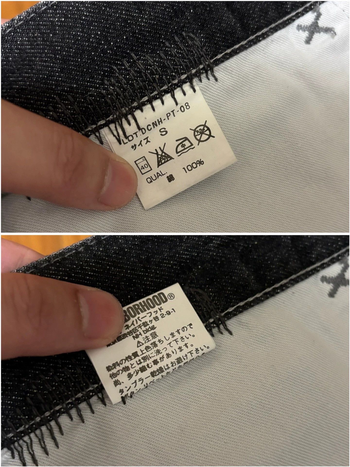 Neighborhood Neighborhood 05 Lightning Wash Distressed Jeans S Near New Size US 29 - 9 Thumbnail