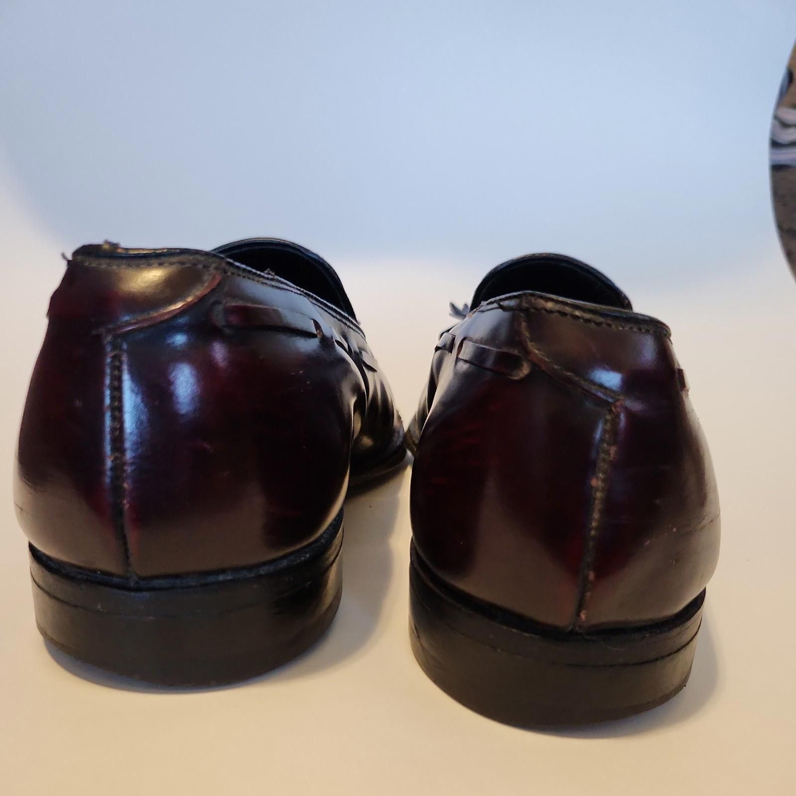 Johnston & Murphy Johnston & Murphy Aristocraft Burgundy Brogues Tassel Sz.5 Size US 9.5 / EU 42-43 - 6 Thumbnail
