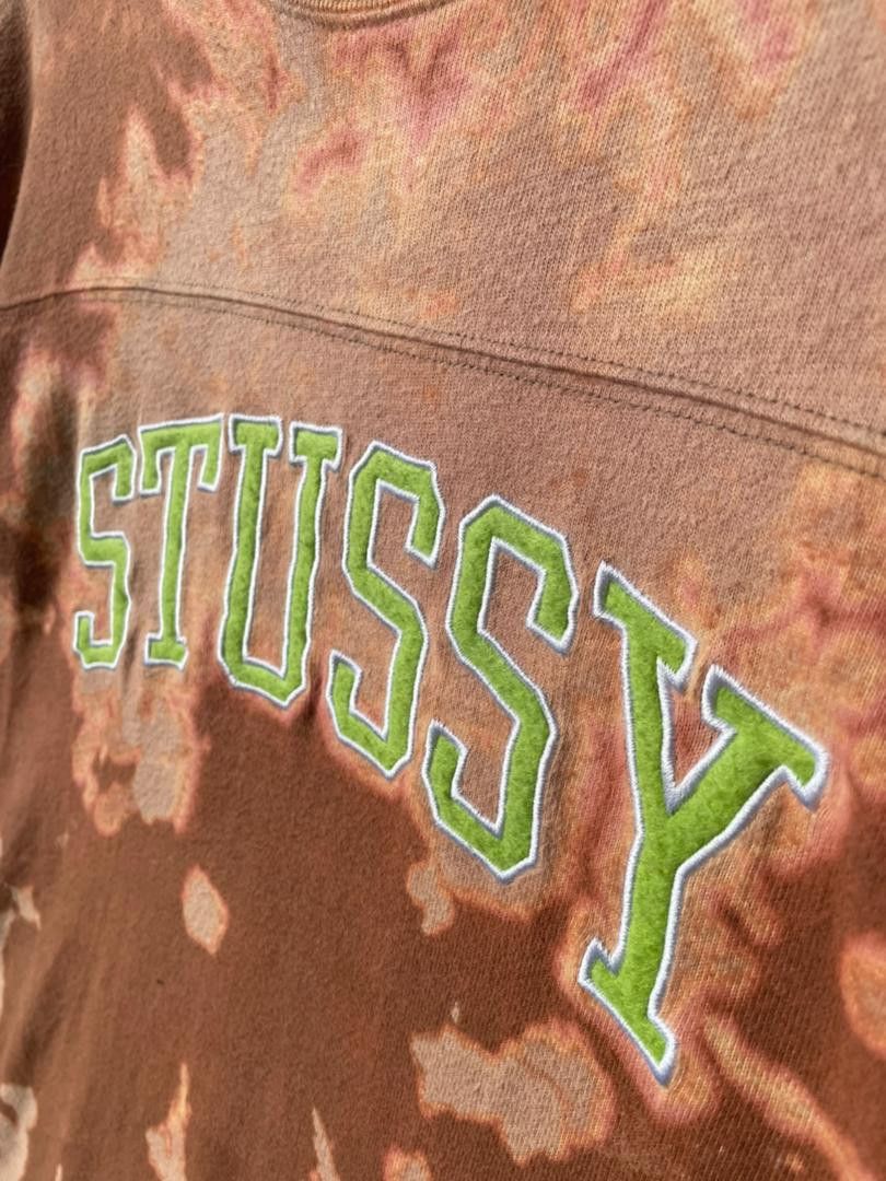 Stussy Acid Wash Stussy Japan Embroided Logo Longsleeve Tshirt Size US XL / EU 56 / 4 - 2 Thumbnail