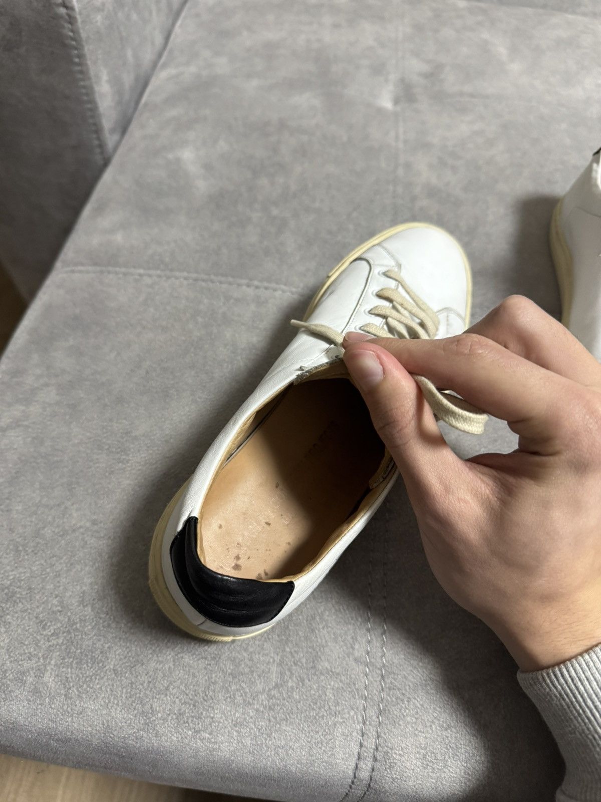 Common Projects Common Projects Retro Classic Size 38 Leather Sneakers Shoes Size US 7 / IT 37 - 15 Thumbnail