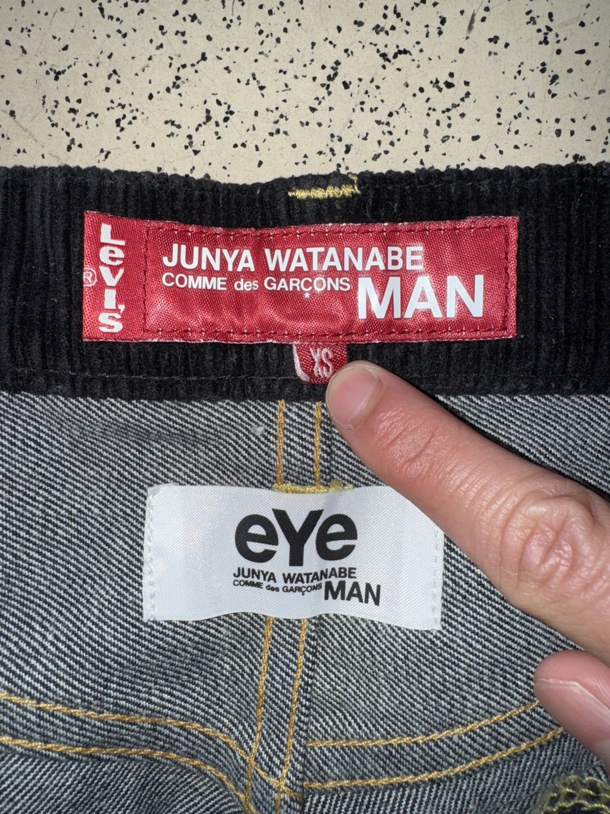 Junya Watanabe × Levi's Junya Watanabe Patchwork Denim Blue Size US 33 - 4 Thumbnail