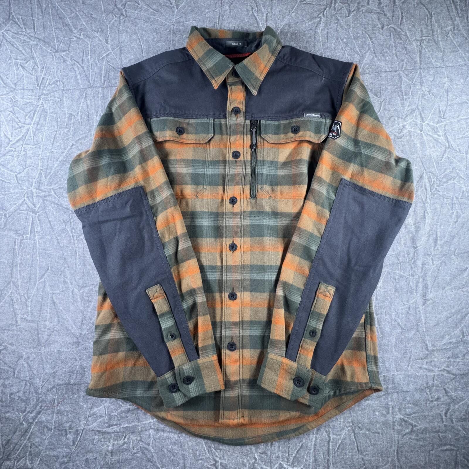 Eddie Bauer Eddie Bauer Shirt Men's M Green Plaid Flannel Heavyweight Size US M / EU 48-50 / 2 - 1 Thumbnail