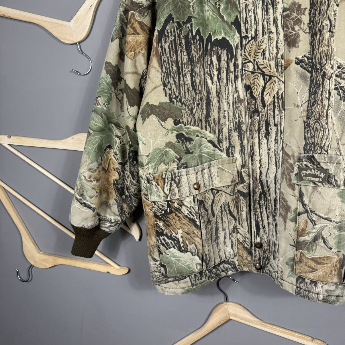 Vintage Vintage Realtree Spartan Outdoors Camouflage Jacket Size US XL / EU 56 / 4 - 4 Thumbnail