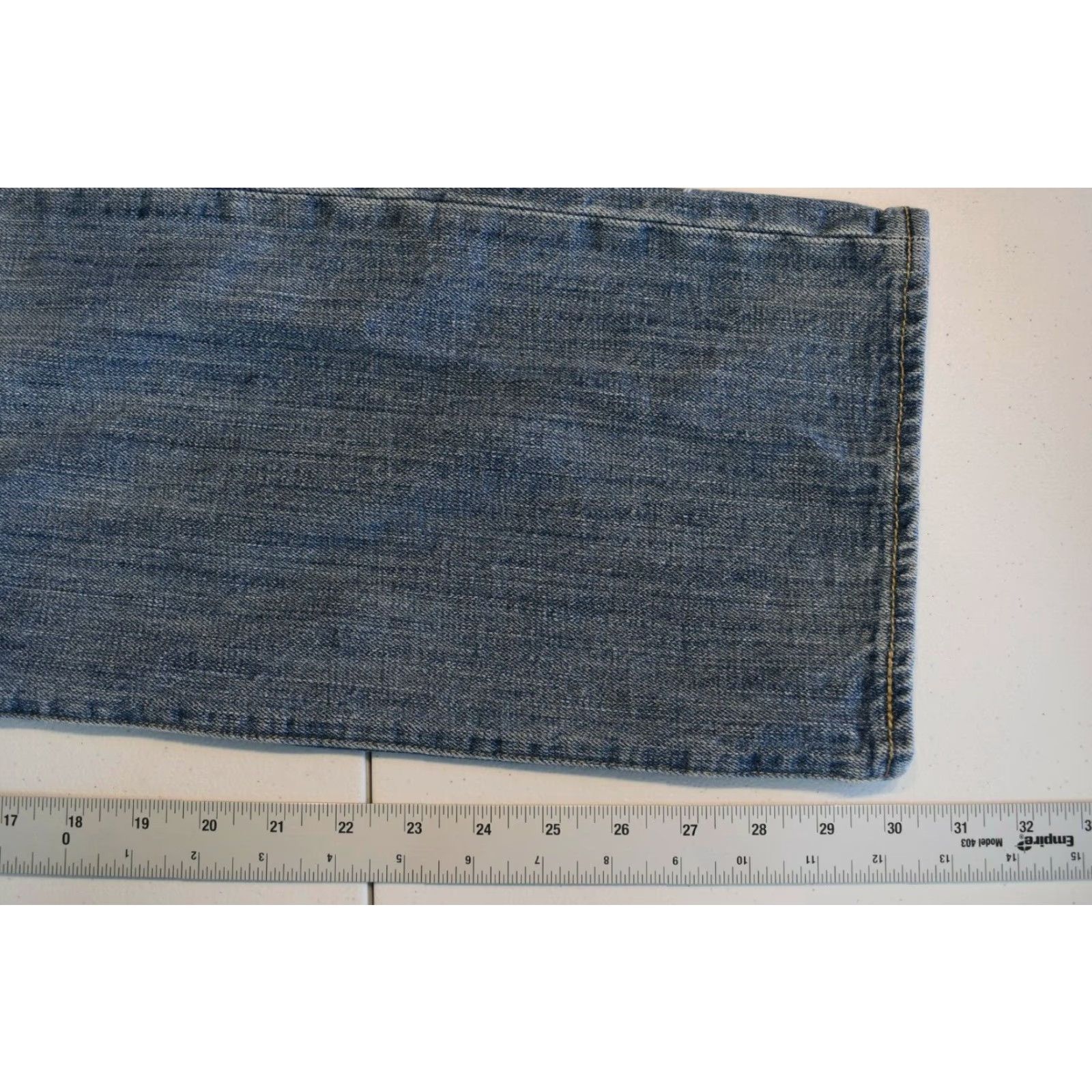 Levi's Levi's 501 Button Fly Jeans Mens Size 38x30 Cotton Blue Denim Straight Classic Vintage 501 Model Mens Size US 38 / EU 54 - 6 Thumbnail