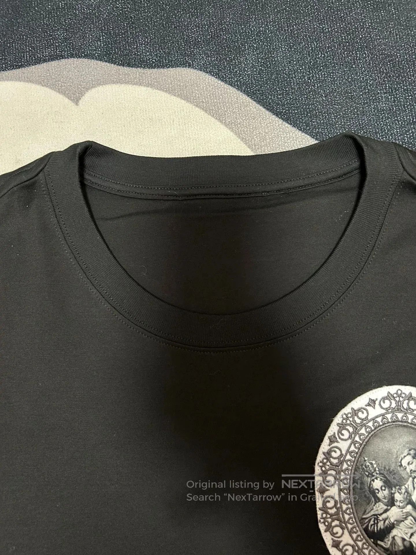 Dolce & Gabbana Dolce Gabbana Embroidered Short Sleeve T-Shirt. Size US L / EU 52-54 / 3 - 3 Thumbnail