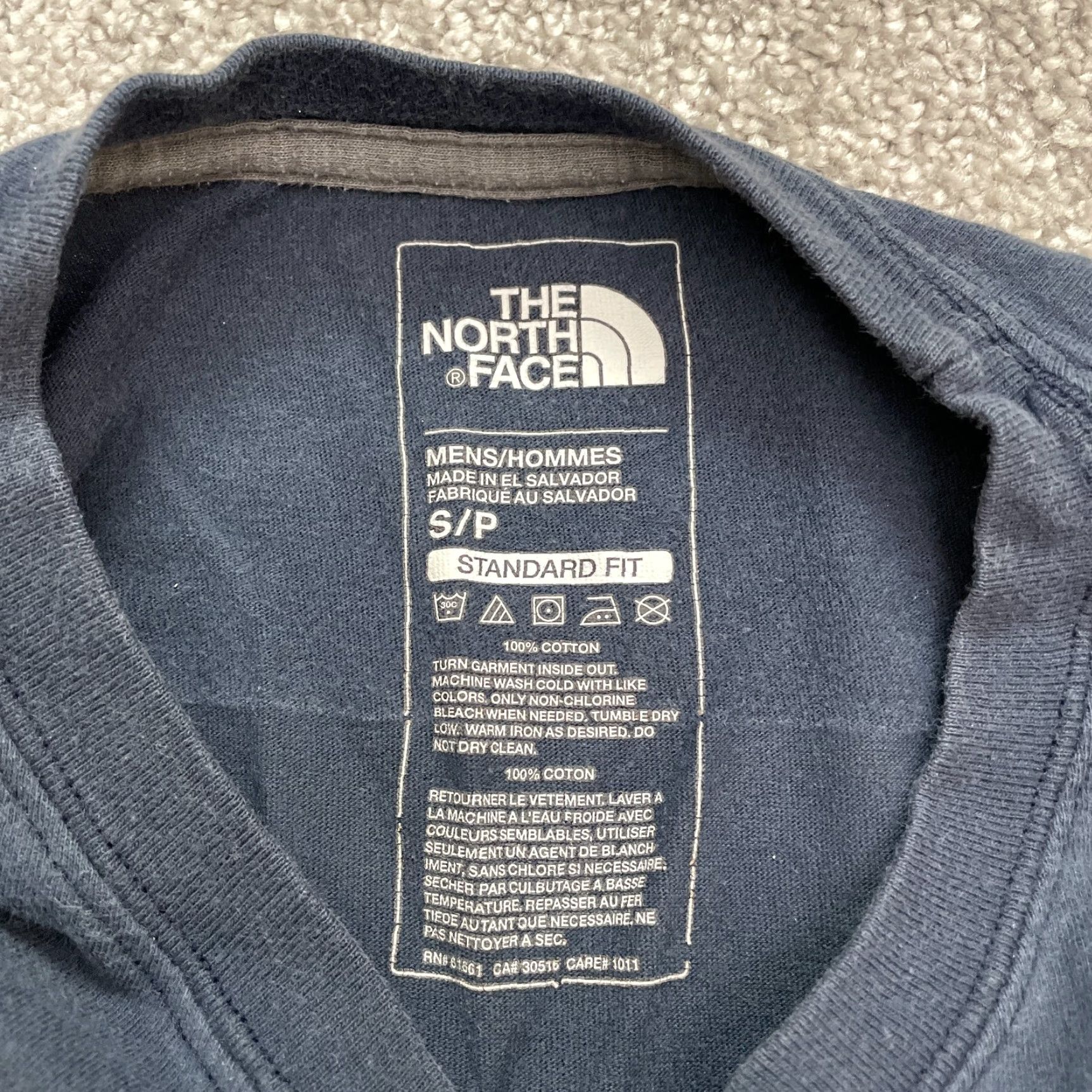 The North Face The North Face T-Shirt Mens S Blue Crew Neck Cotton Graphic Tee Regular Fit Short Sleeve Vintage? No, but keep. Size US S / EU 44-46 / 1 - 5 Thumbnail