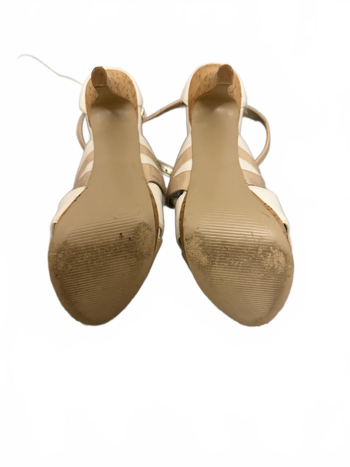 Guess Guess Women's Strappy Cork Platform Heels 6 M Size US 6 / IT 36 - 8 Thumbnail