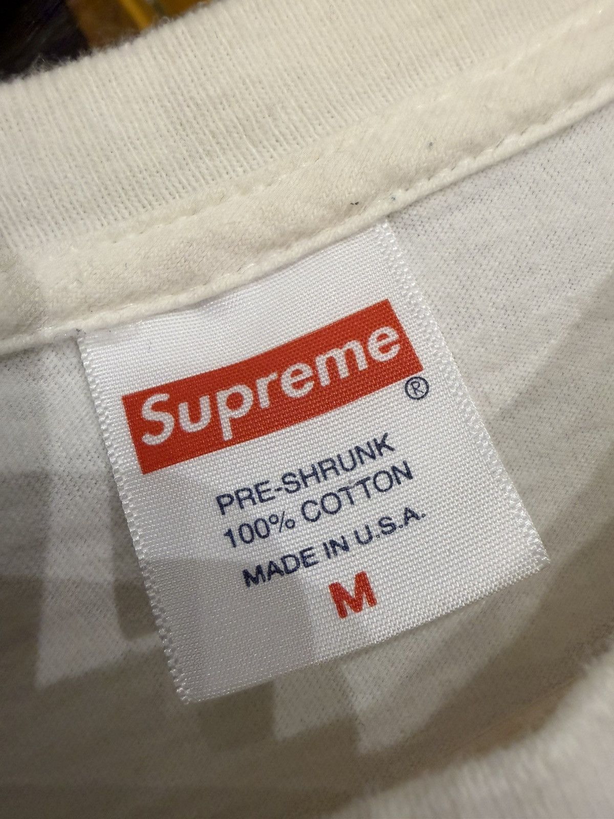 Supreme Supreme Akira Yamagata Tee - White Size US M / EU 48-50 / 2 - 3 Thumbnail