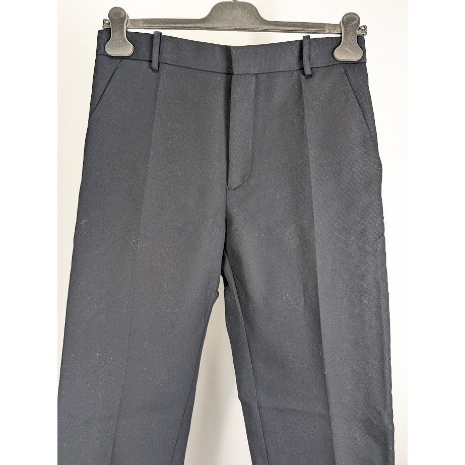 Bottega Veneta o1rshd1 Double Cotton Canvas Trousers in Black Size US 34 / EU 50 - 3 Thumbnail