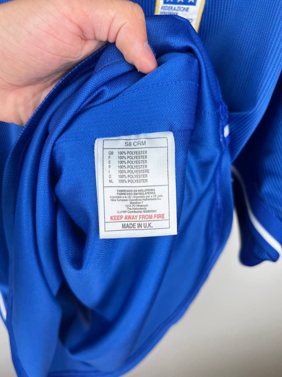 Vintage Italia Nike 1997 1998 vintage Jersey t-shirts size XL Size US XL / EU 56 / 4 - 4 Thumbnail