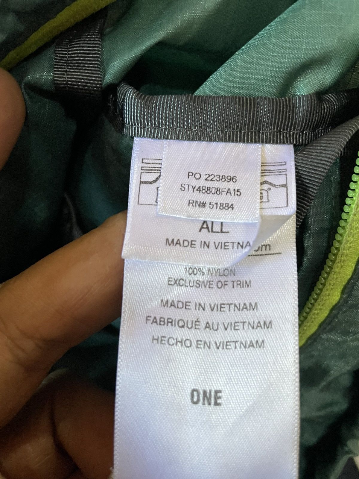 Patagonia Patagonia USA Lightweight Nylon Tote Pack Backpack Packable Size ONE SIZE - 7 Thumbnail