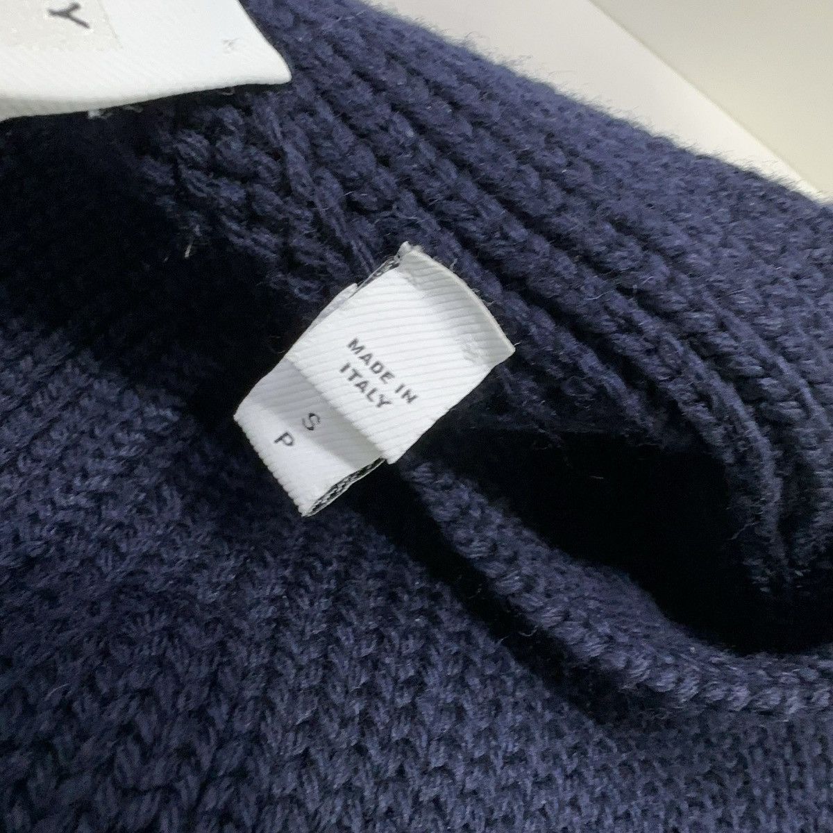 Burberry Burberry FW21 Striped Knit Sweater Navy Blue Size US S / EU 44-46 / 1 - 5 Thumbnail