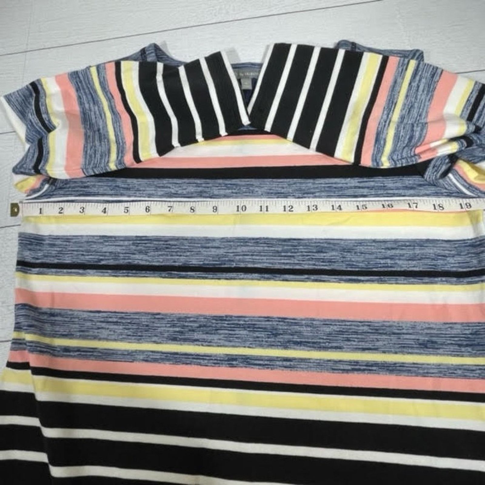 Other T By Talbots Striped Shift Dress Multicolor Size Medium Size M / US 6-8 / IT 42-44 - 7 Thumbnail